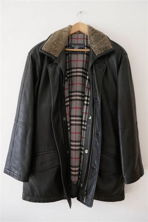 burberry lederjacke gebraucht|Burberry Lederjacke online kaufen .